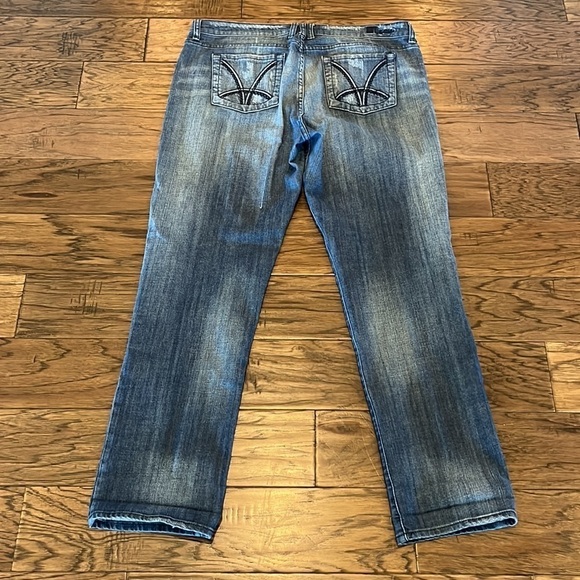 Kut From The Kloth Straight Leg Mid Rise Size 14 - Picture 2 of 16